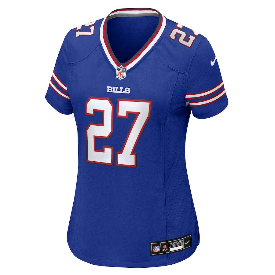 Darrick Forrest 27 Buffalo Bills Women's Team Game Jersey - Royal