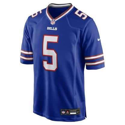Josh Palmer 5 Buffalo Bills Team Game Men Jersey - Royal