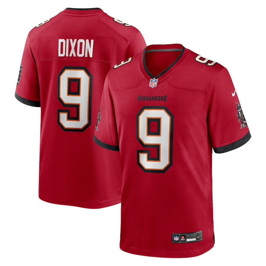 Riley Dixon 9 Tampa Bay Buccaneers Team Game Men Jersey - Red