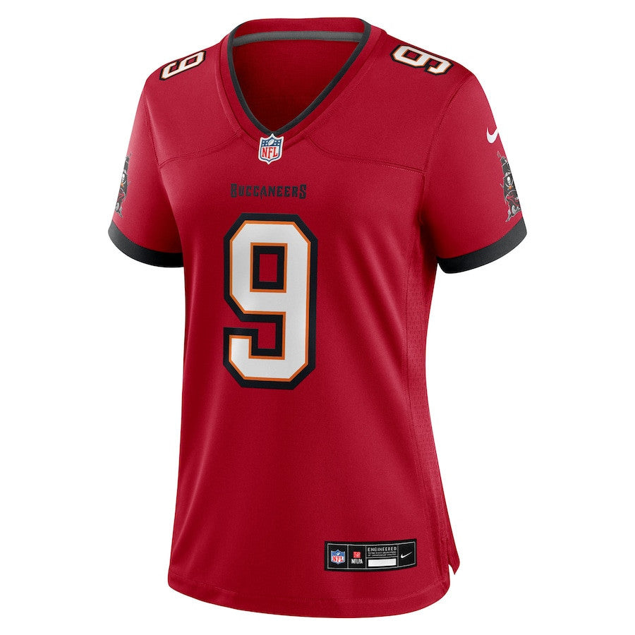 Riley Dixon 9 Tampa Bay Buccaneers Women's Team Game Jersey - Red