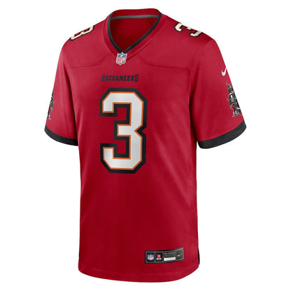 Anthony Walker Jr. 3 Tampa Bay Buccaneers Team Game Men Jersey - Red