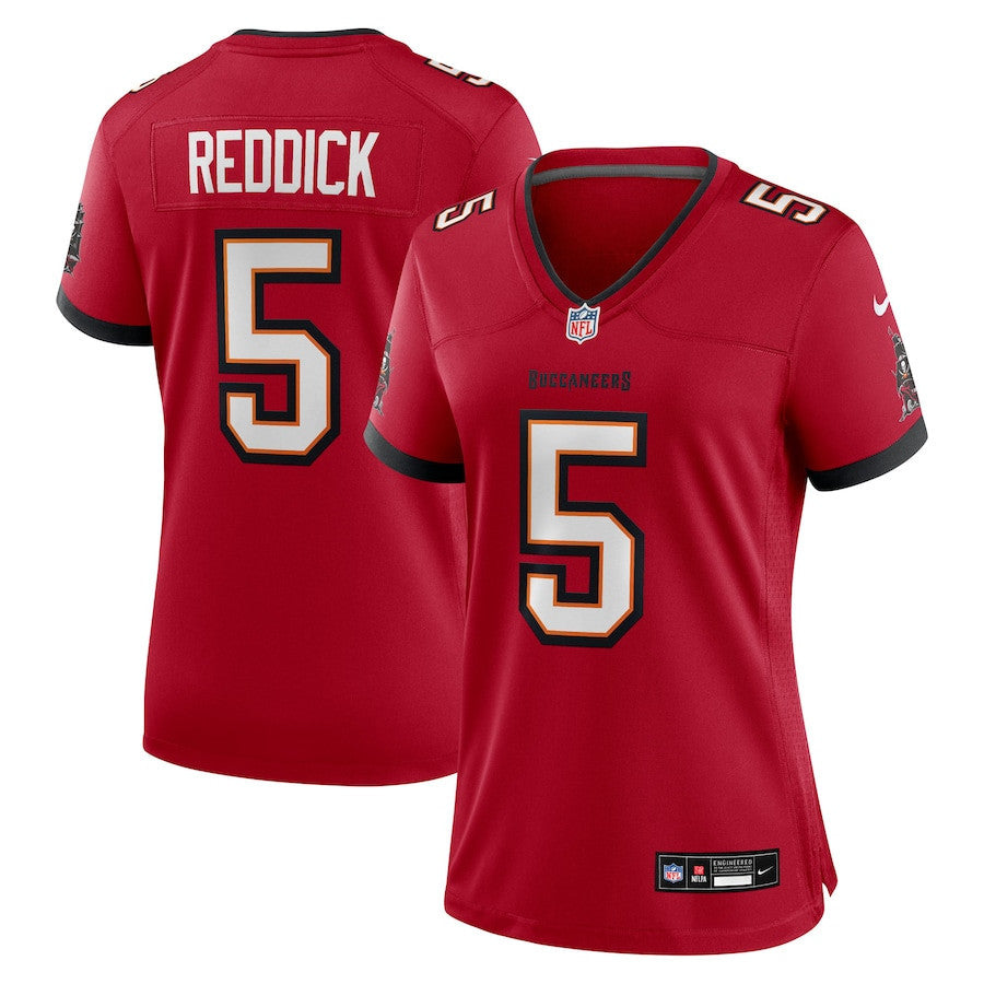 Haason Reddick 5 Tampa Bay Buccaneers Women's Team Game Jersey - Red