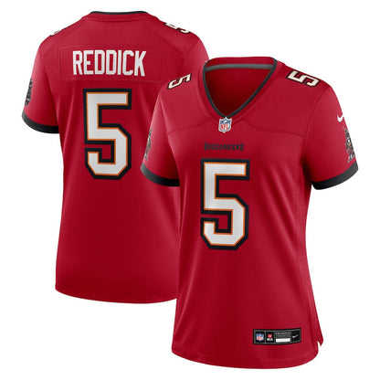 Haason Reddick 5 Tampa Bay Buccaneers Women's Team Game Jersey - Red