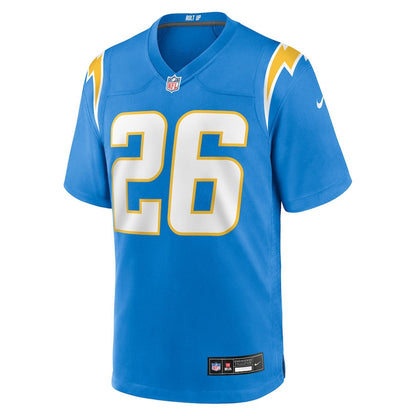 Donte Jackson 26 Los Angeles Chargers Team Game Men Jersey - Powder Blue