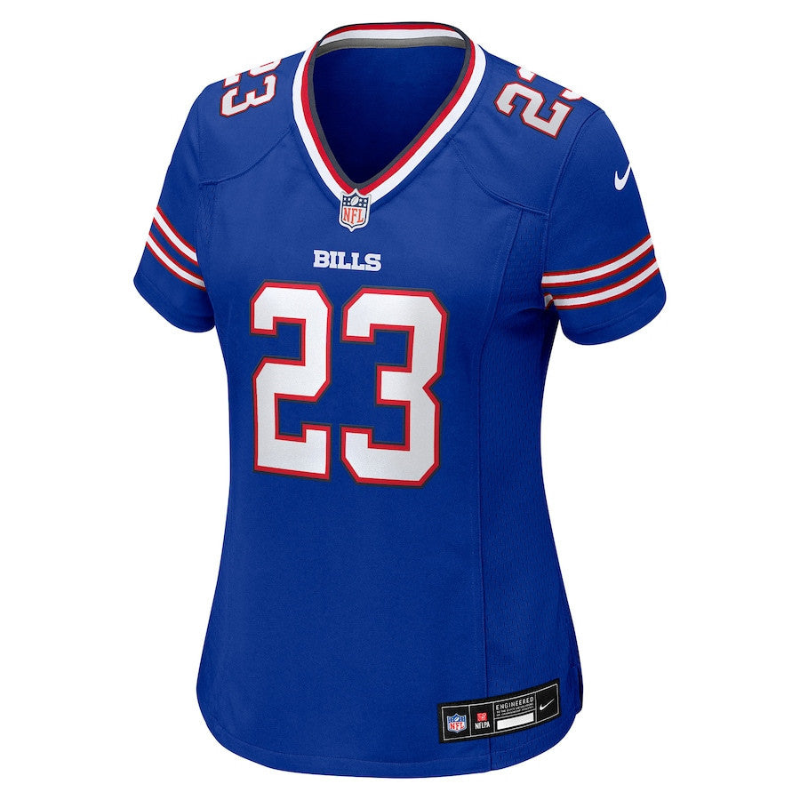 Dane Jackson 23 Buffalo Bills Women's Team Game Jersey - Royal