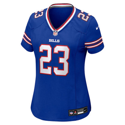 Dane Jackson 23 Buffalo Bills Women's Team Game Jersey - Royal