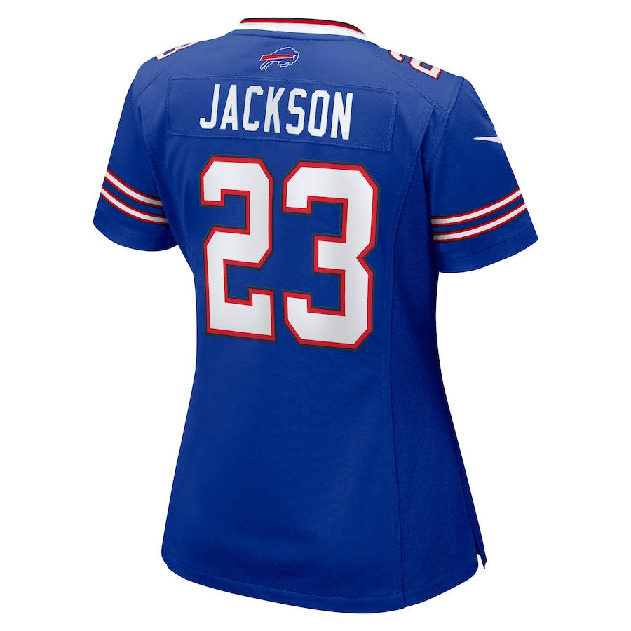 Dane Jackson 23 Buffalo Bills Women's Team Game Jersey - Royal