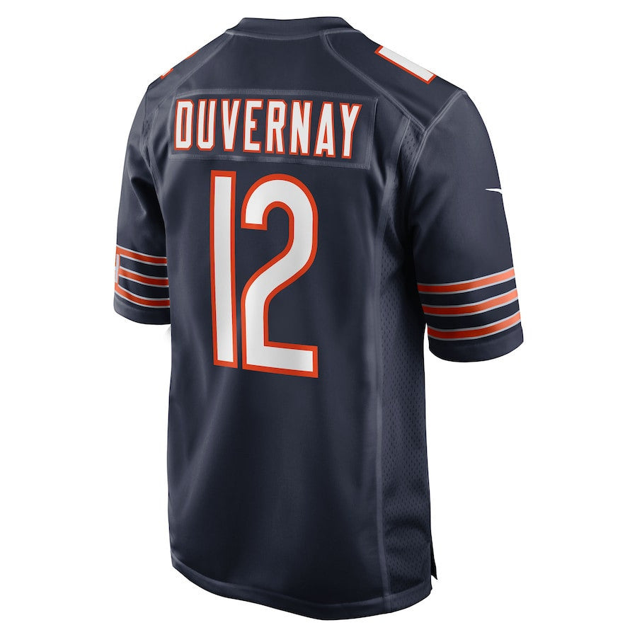 Devin Duvernay 12 Chicago Bears Team Game Men Jersey - Navy