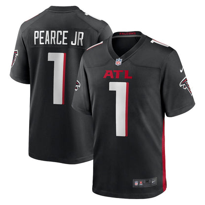 James Pearce Jr. 1 Atlanta Falcons 2025 Draft First Round Pick Game Player Men Jersey - Black