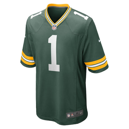 Matthew Golden 1 Green Bay Packers 2025 Draft First Round Pick Game Men Jersey - Green