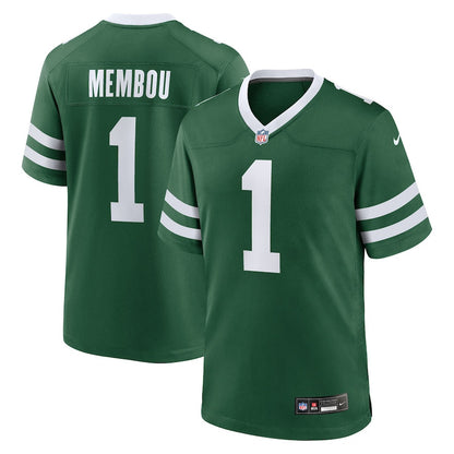 Armand Membou 1 New York Jets 2025 Draft First Round Pick Game Jersey - Legacy Green