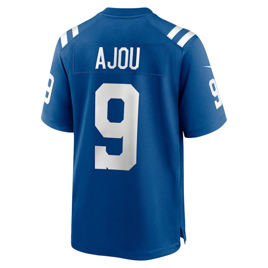 Ajou Ajou 9 Indianapolis Colts Team Game Men Jersey - Royal