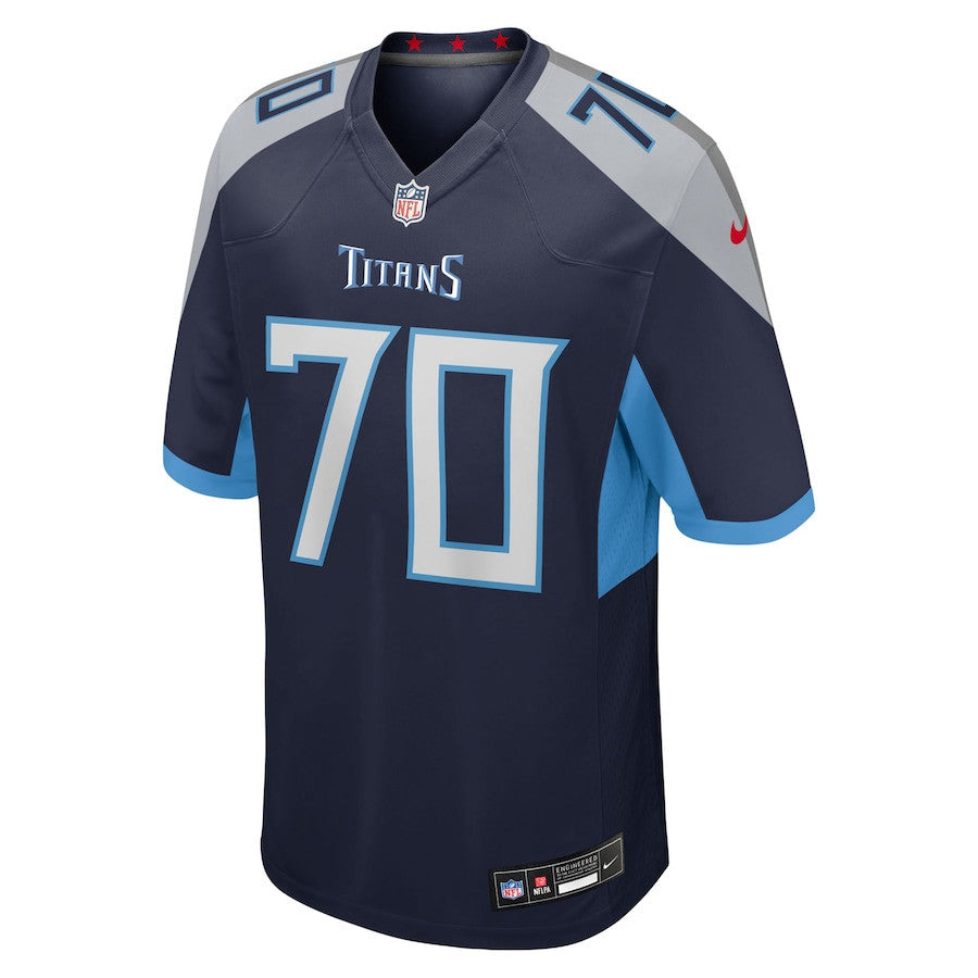 Kevin Zeitler 70 Tennessee Titans Team Game Men Jersey - Navy