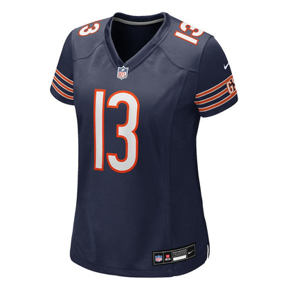 Maurice Alexander 13 Chicago Bears Women's Team Game Jersey - Navy