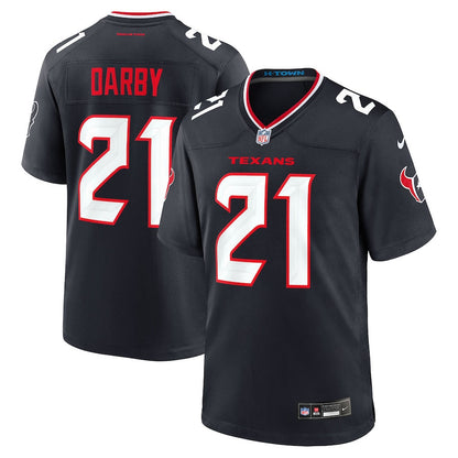 Ronald Darby 21 Houston Texans Team Game Men Jersey - Navy