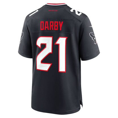 Ronald Darby 21 Houston Texans Team Game Men Jersey - Navy
