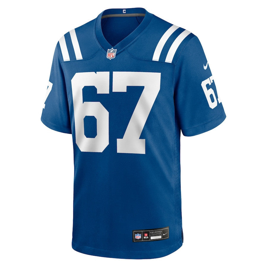 Luke Tenuta 67 Indianapolis Colts Team Game Men Jersey - Royal
