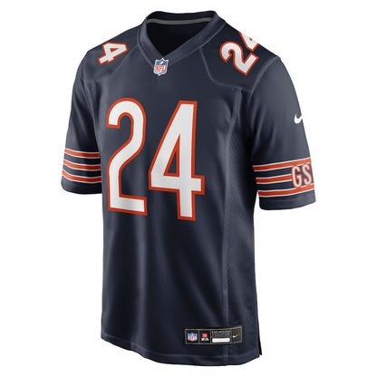 Nick McCloud 24 Chicago Bears Team Game Men Jersey - Navy