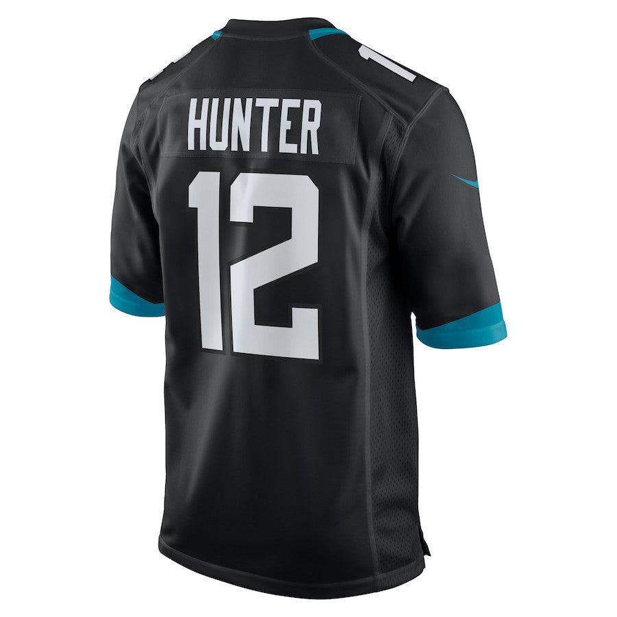 Travis Hunter 12 Jacksonville Jaguars 2025 Draft First Round Pick Alternate Game Player Men Jersey - Black