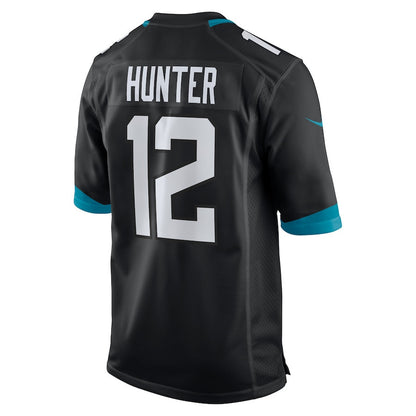Travis Hunter 12 Jacksonville Jaguars 2025 Draft First Round Pick Alternate Game Player Men Jersey - Black