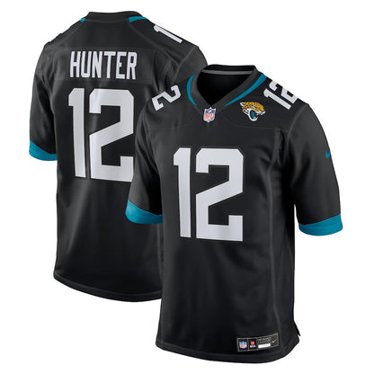 Travis Hunter 12 Jacksonville Jaguars 2025 Draft First Round Pick Alternate Game Player Men Jersey - Black