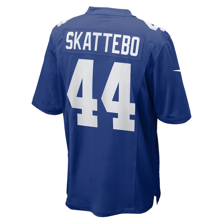 Cam Skattebo 44 New York Giants Team Game Player Men Jersey - Royal