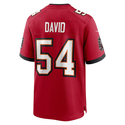 Lavonte David 54 Tampa Bay Buccaneers 50th Anniversary Game Men Jersey - Red