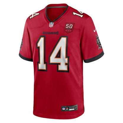 Chris Godwin Jr. 14 Tampa Bay Buccaneers 50th Anniversary Game Men Jersey - Red