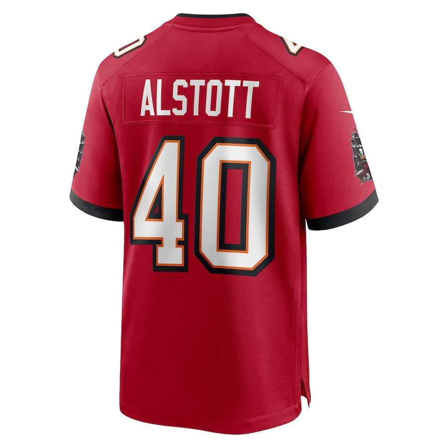 Mike Alstott 40 Tampa Bay Buccaneers 50th Anniversary Game Men Jersey - Red