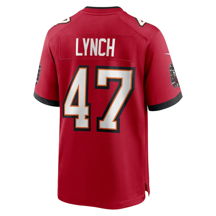 John Lynch 47 Tampa Bay Buccaneers 50th Anniversary Game Men Jersey - Red
