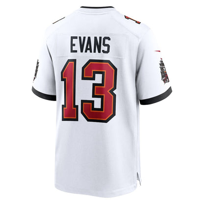 Mike Evans 13 Tampa Bay Buccaneers 50th Anniversary Game Men Jersey - White