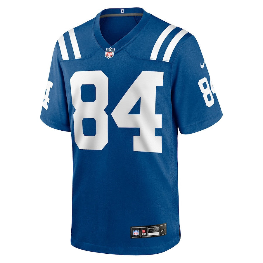 Tyler Warren 84 Indianapolis Colts 2025 Game Men Jersey - Royal