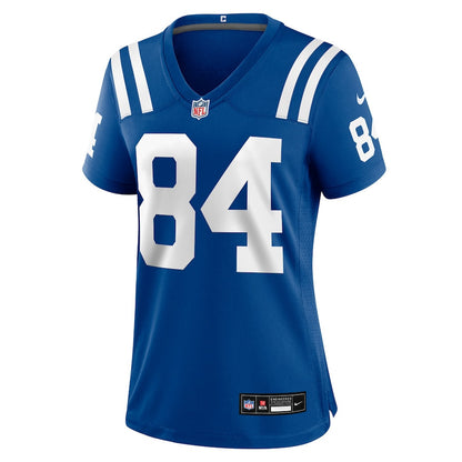 Tyler Warren 84 Indianapolis Colts Women's Game Jersey - Royal