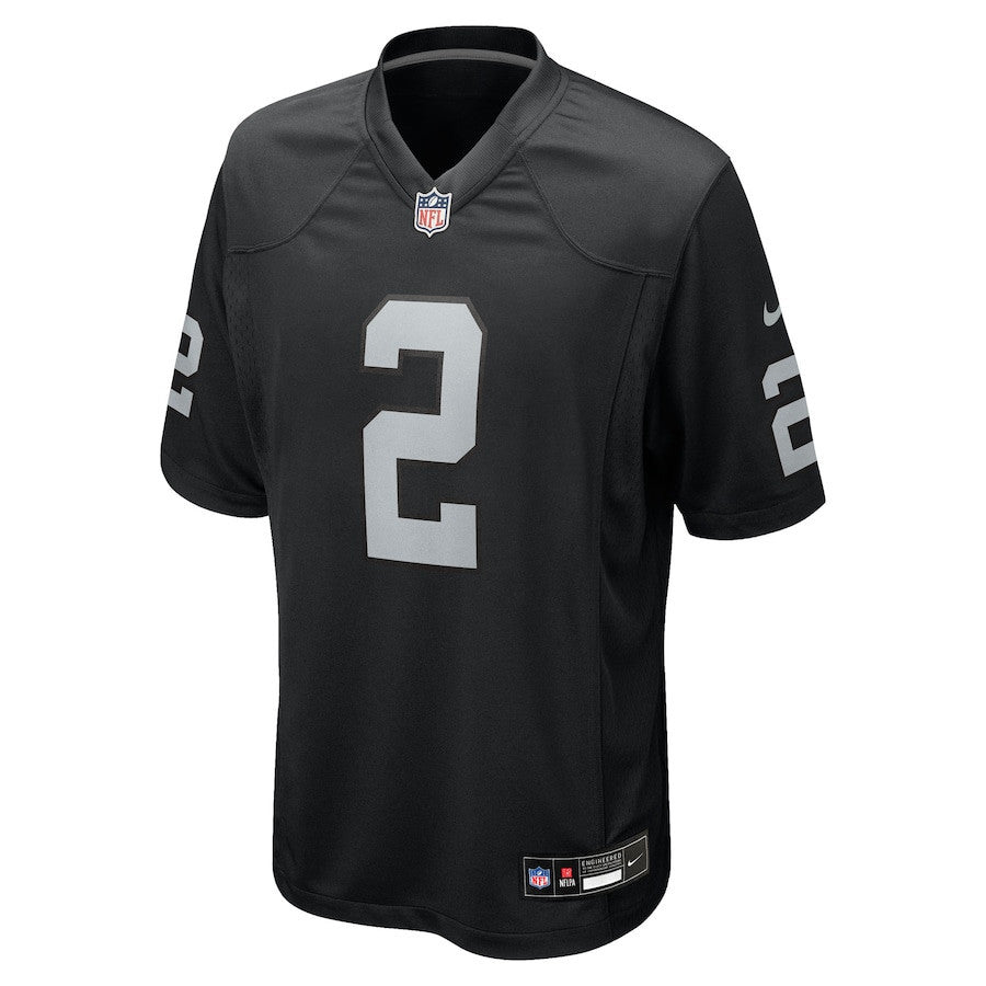 Ashton Jeanty 2 Las Vegas Raiders 2025 Game Men Jersey - Black