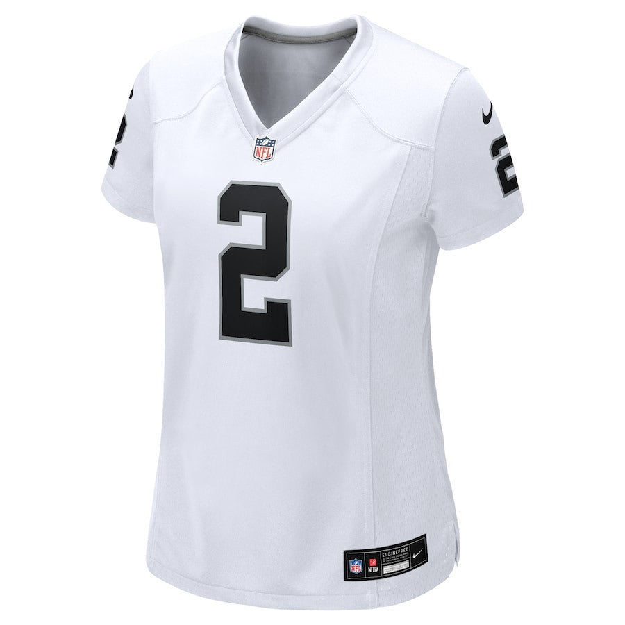 Ashton Jeanty 2 Las Vegas Raiders Women's Game Jersey - White