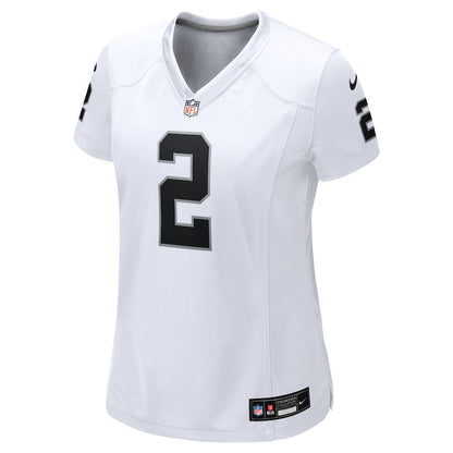 Ashton Jeanty 2 Las Vegas Raiders Women's Game Jersey - White