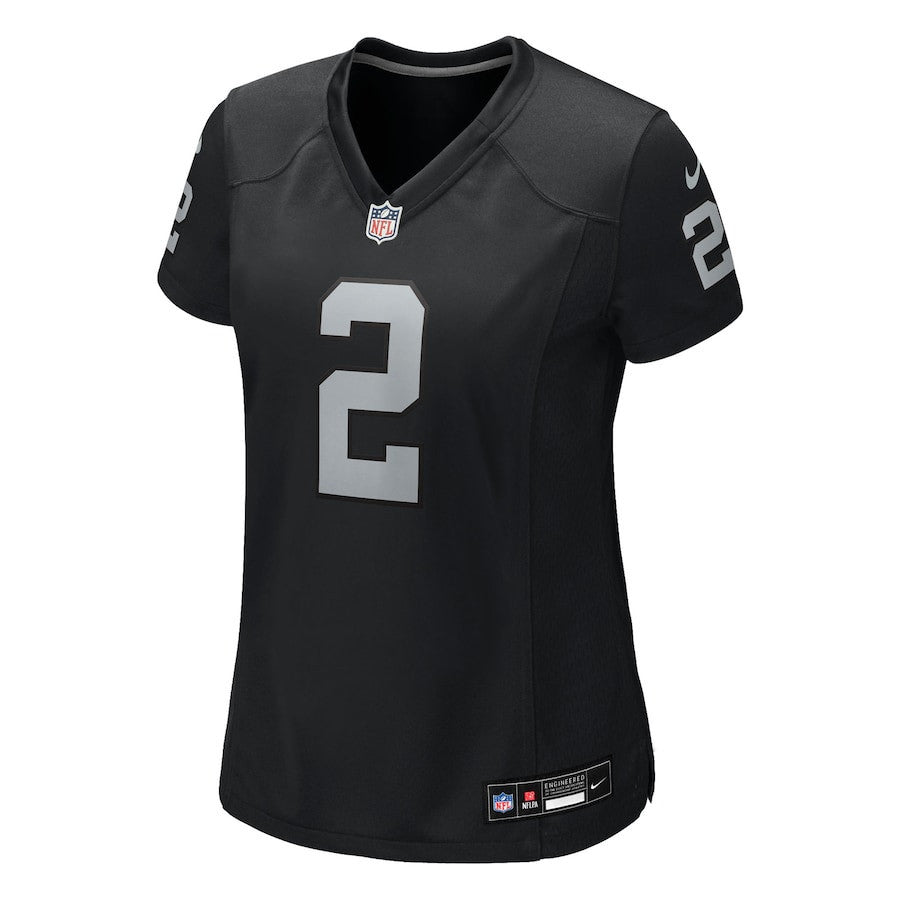 Ashton Jeanty 2 Las Vegas Raiders Women's Game Jersey - Black
