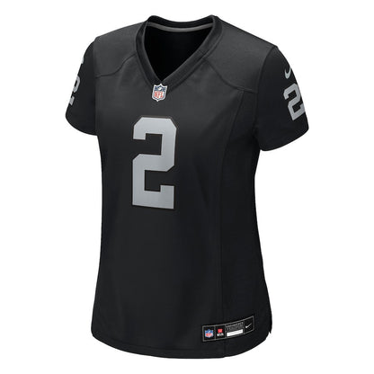 Ashton Jeanty 2 Las Vegas Raiders Women's Game Jersey - Black
