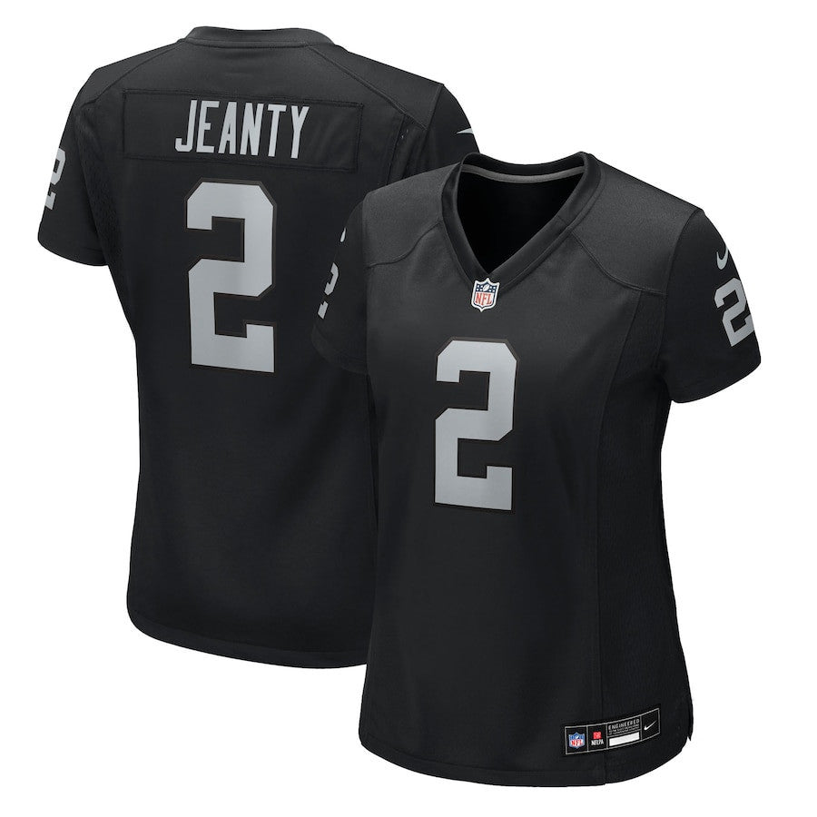 Ashton Jeanty 2 Las Vegas Raiders Women's Game Jersey - Black