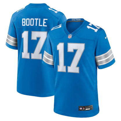 Dicaprio Bootle 17 Detroit Lions Team Game Men Jersey - Blue