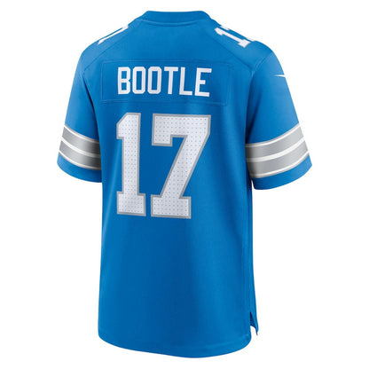 Dicaprio Bootle 17 Detroit Lions Team Game Men Jersey - Blue