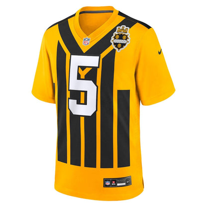 Jalen Ramsey 5 Pittsburgh Steelers Alternate 1933 Throwback Game Men Jersey - Gold