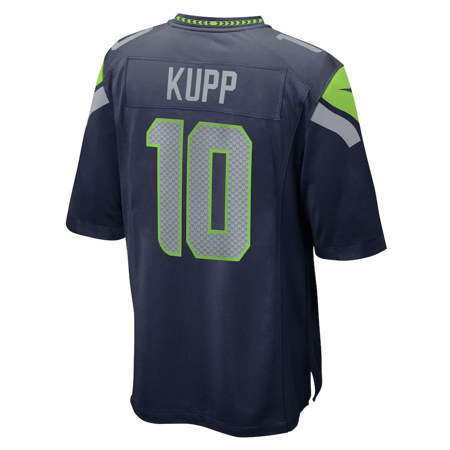 Cooper Kupp 10 Seattle Seahawks Team Game Men Jersey - College Navy