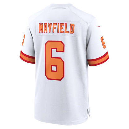 Baker Mayfield 6 '76 Tampa Bay Buccaneers Game Men Jersey - White