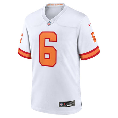 Baker Mayfield 6 '76 Tampa Bay Buccaneers Game Men Jersey - White