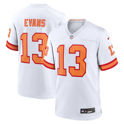 Mike Evans 13 '76 Tampa Bay Buccaneers Game Men Jersey - White