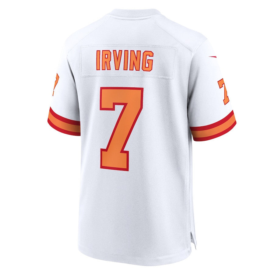 Bucky Irving 7 '76 Tampa Bay Buccaneers Game Men Jersey - White