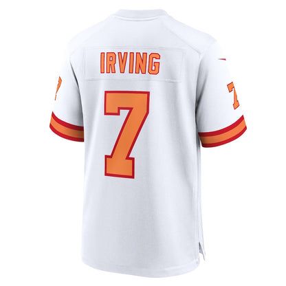 Bucky Irving 7 '76 Tampa Bay Buccaneers Game Men Jersey - White