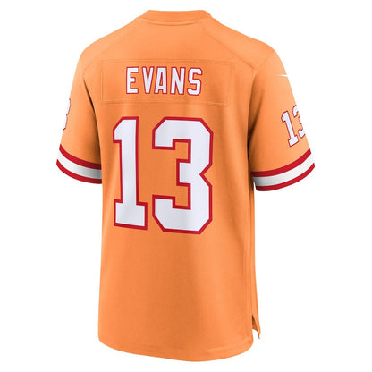 Mike Evans 13 Tampa Bay Buccaneers 50th Season Game Men Jersey - Creamsicle