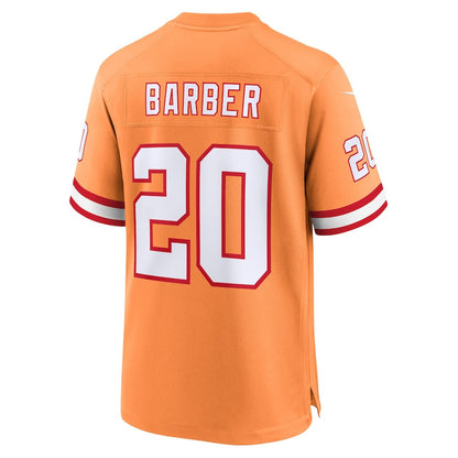 Ronde Barber 20 Tampa Bay Buccaneers 50th Season Game Men Jersey - Creamsicle